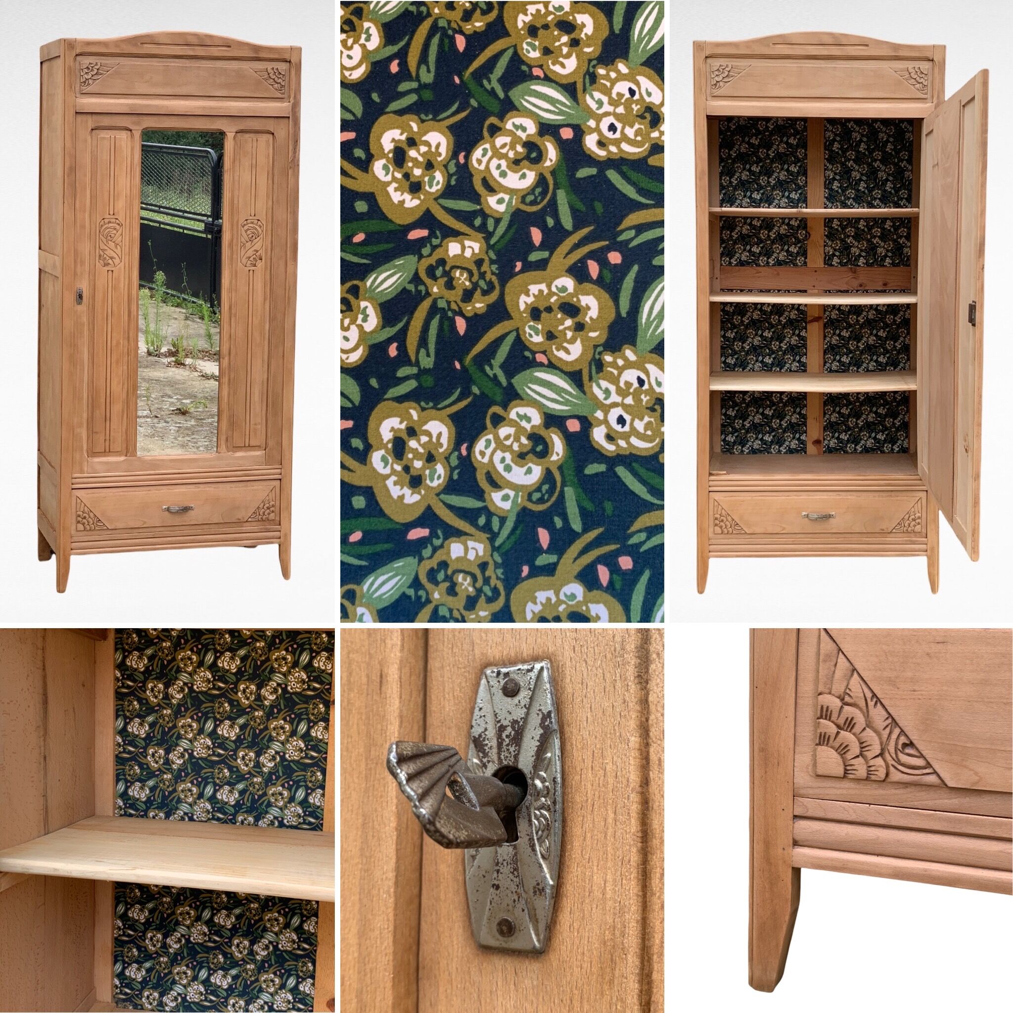 Armoire parisienne art déco 1915