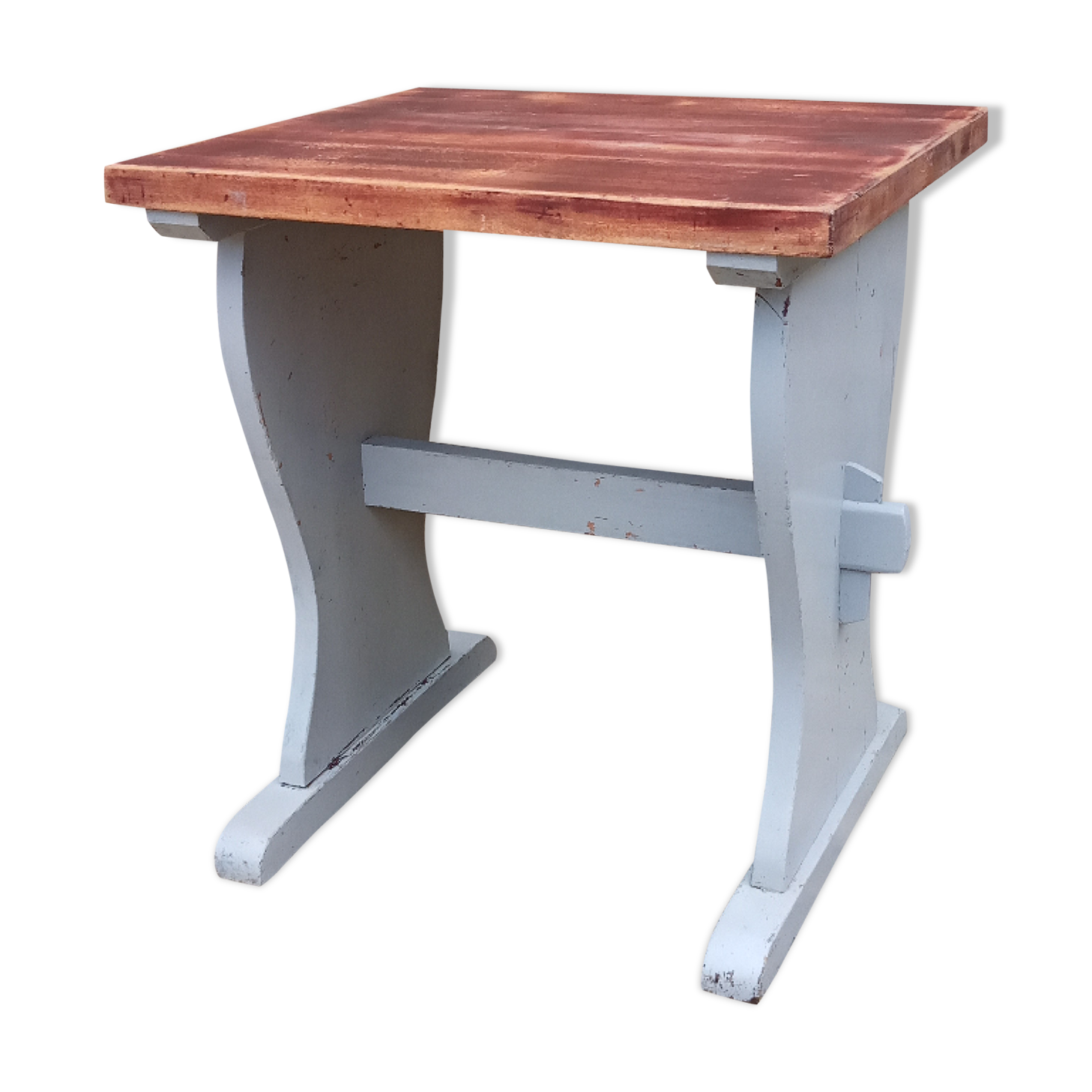 Wooden bistro table