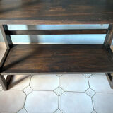 Vintage plant rack duo