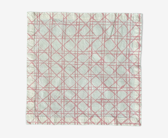 Serviette cannage terre