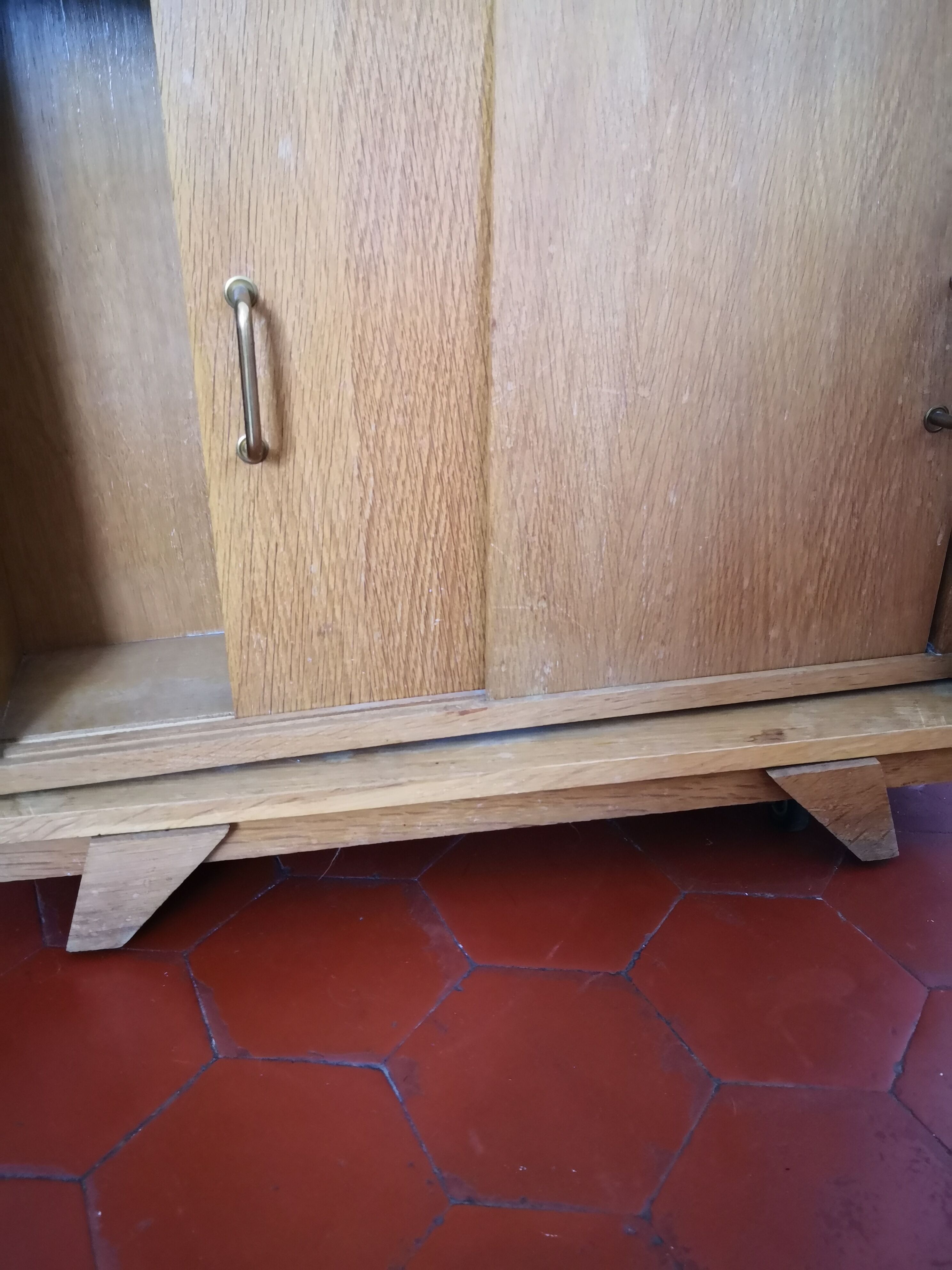 Meuble bar pivotant vintage