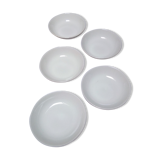 5 Digoin deep plates