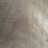 Marine, "Red Sail" technique with knife on panel signed Riccy.