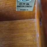 Table d'appoint en merisier