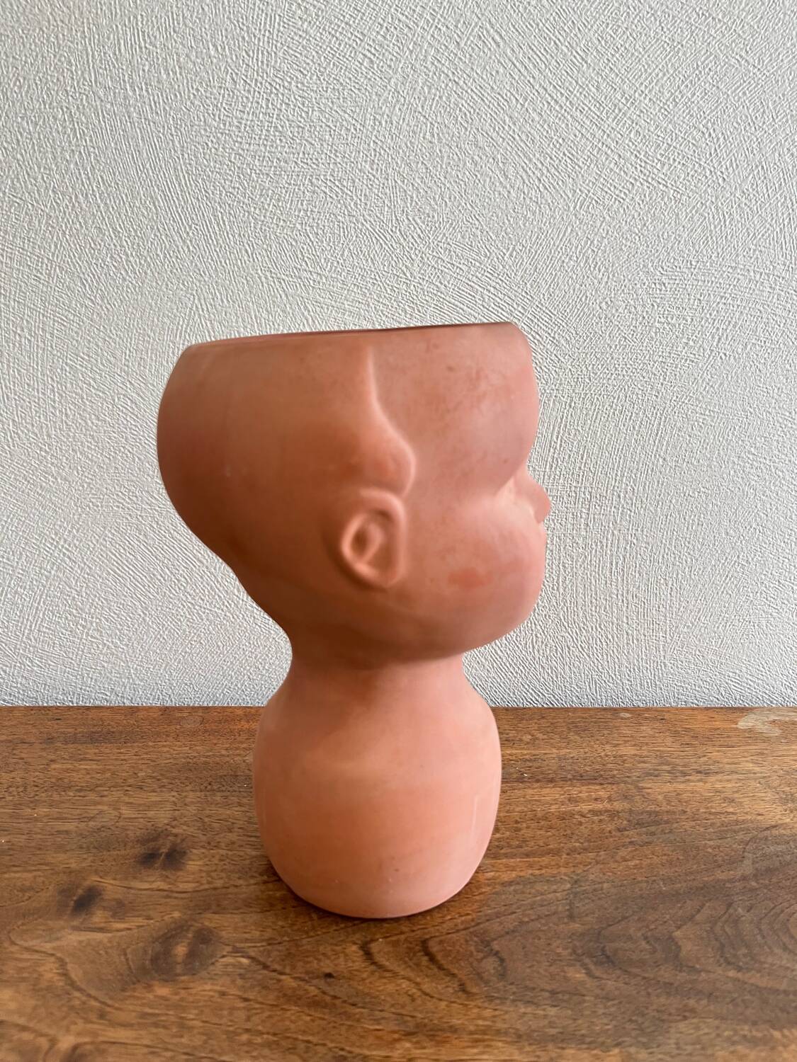 Child face head pot cover