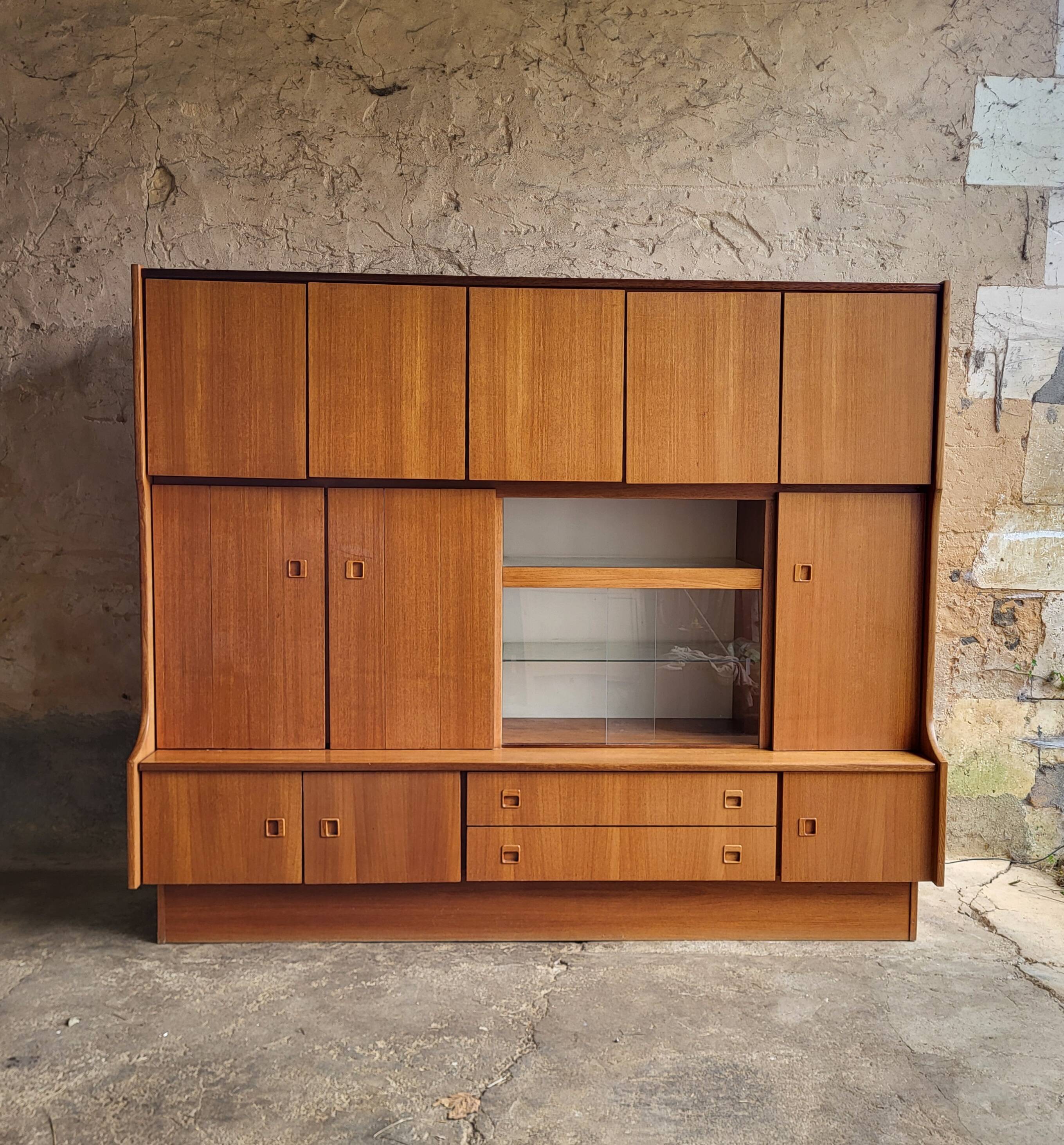 Living Buffet 1970s Teak Scandinavian Style