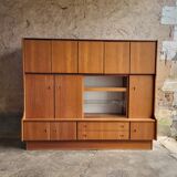 Living Room Sideboard 70s Teak Scandinavian Style