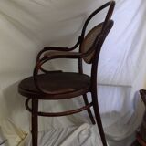 Fauteuil ancien style bistrot