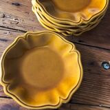 6 assiettes à dessert
