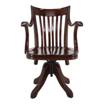 Chaise de bureau Adolf Loos des années 1930 Modèle 669 pour Cafe Capua par Thonet