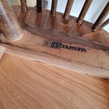 3 wooden trio bistro chairs No. 740 Baumann