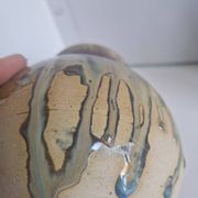 Vase en grès flammé