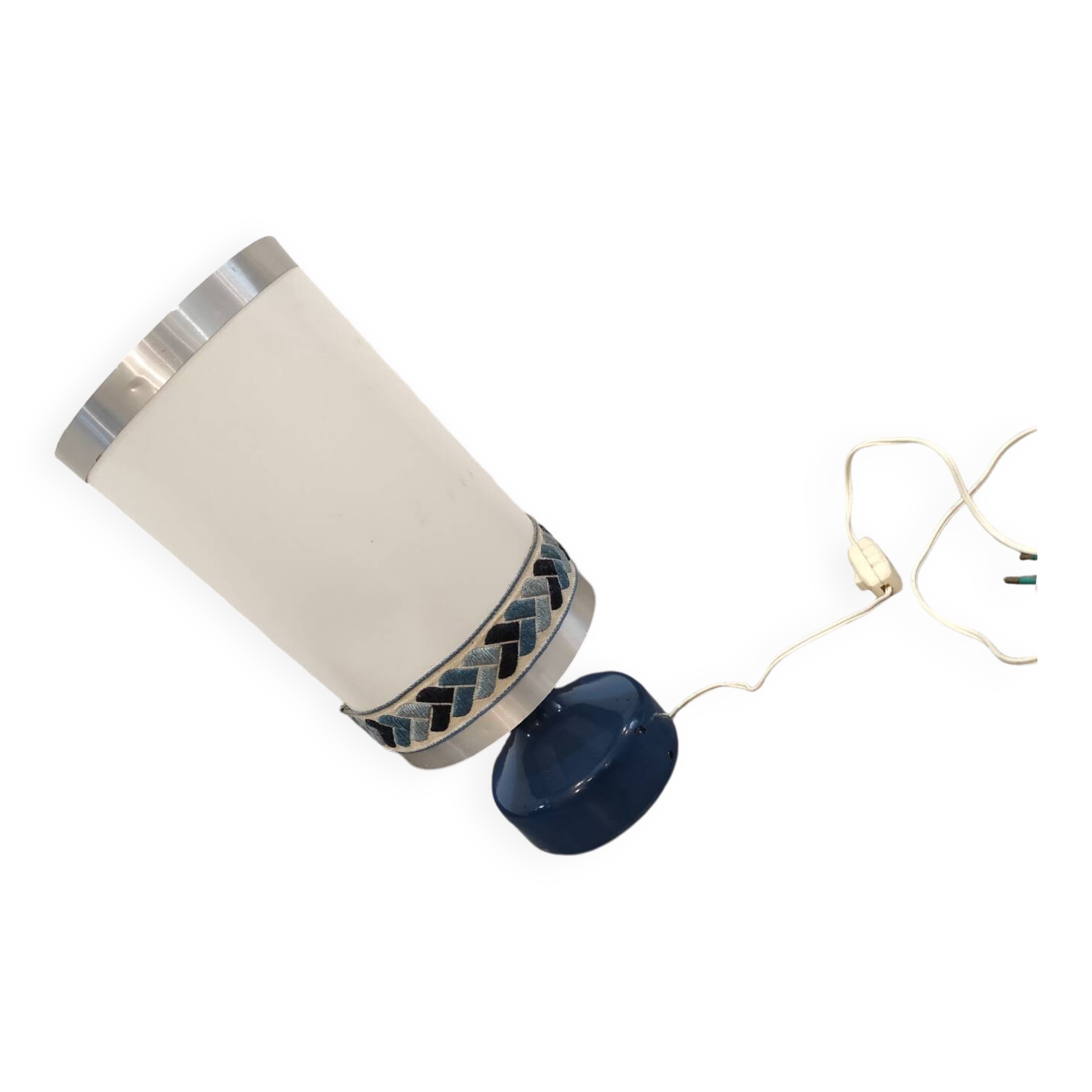 Lampe vintage poterie