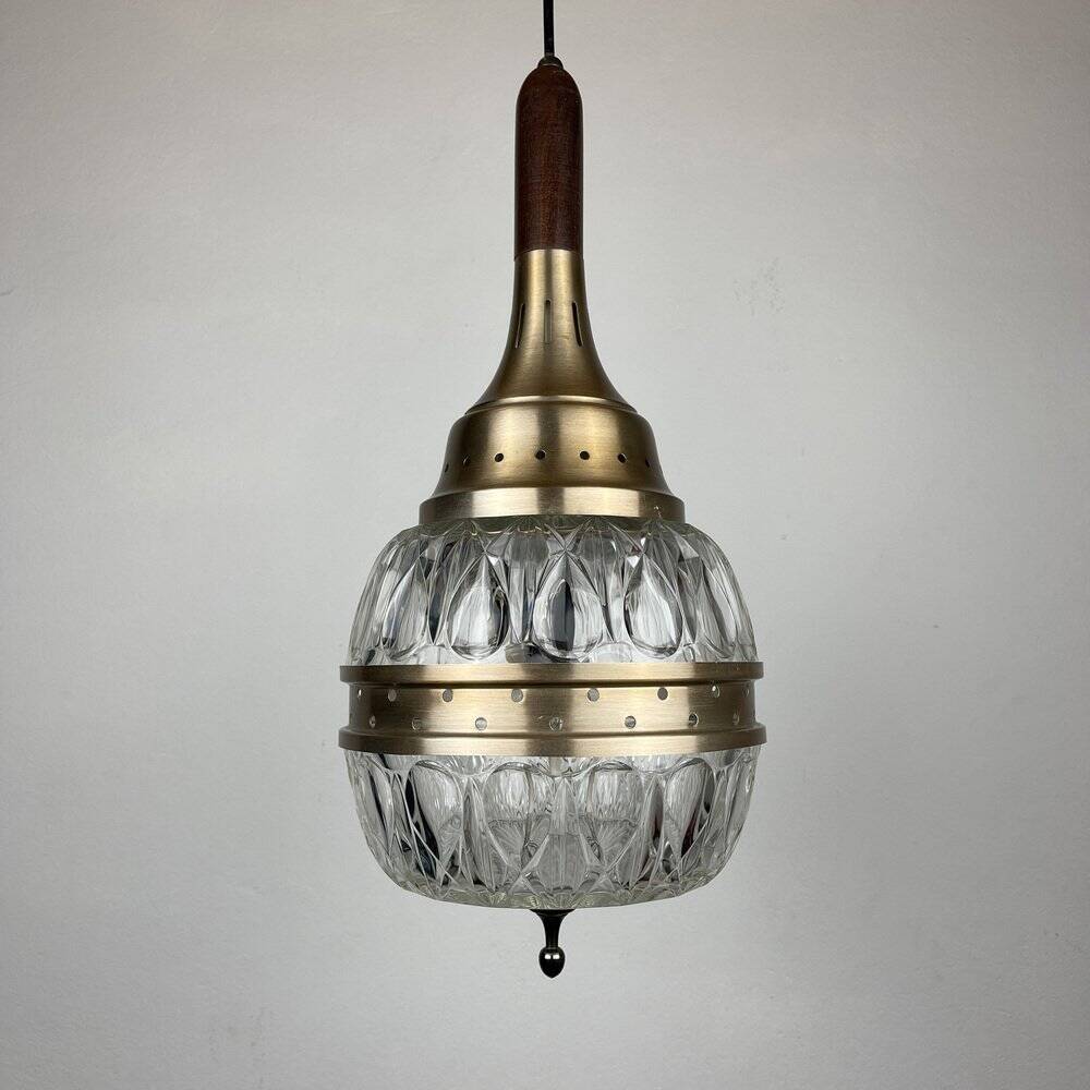 Mid-century Italian glass pendant, 1960s