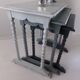 Wooden pull-out tables