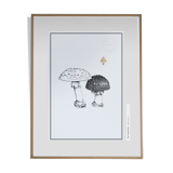Tableaux  "Les Amanites" - illustration