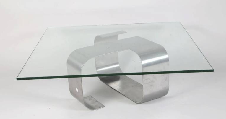 François MONNET "Naja" coffee table 1969.
