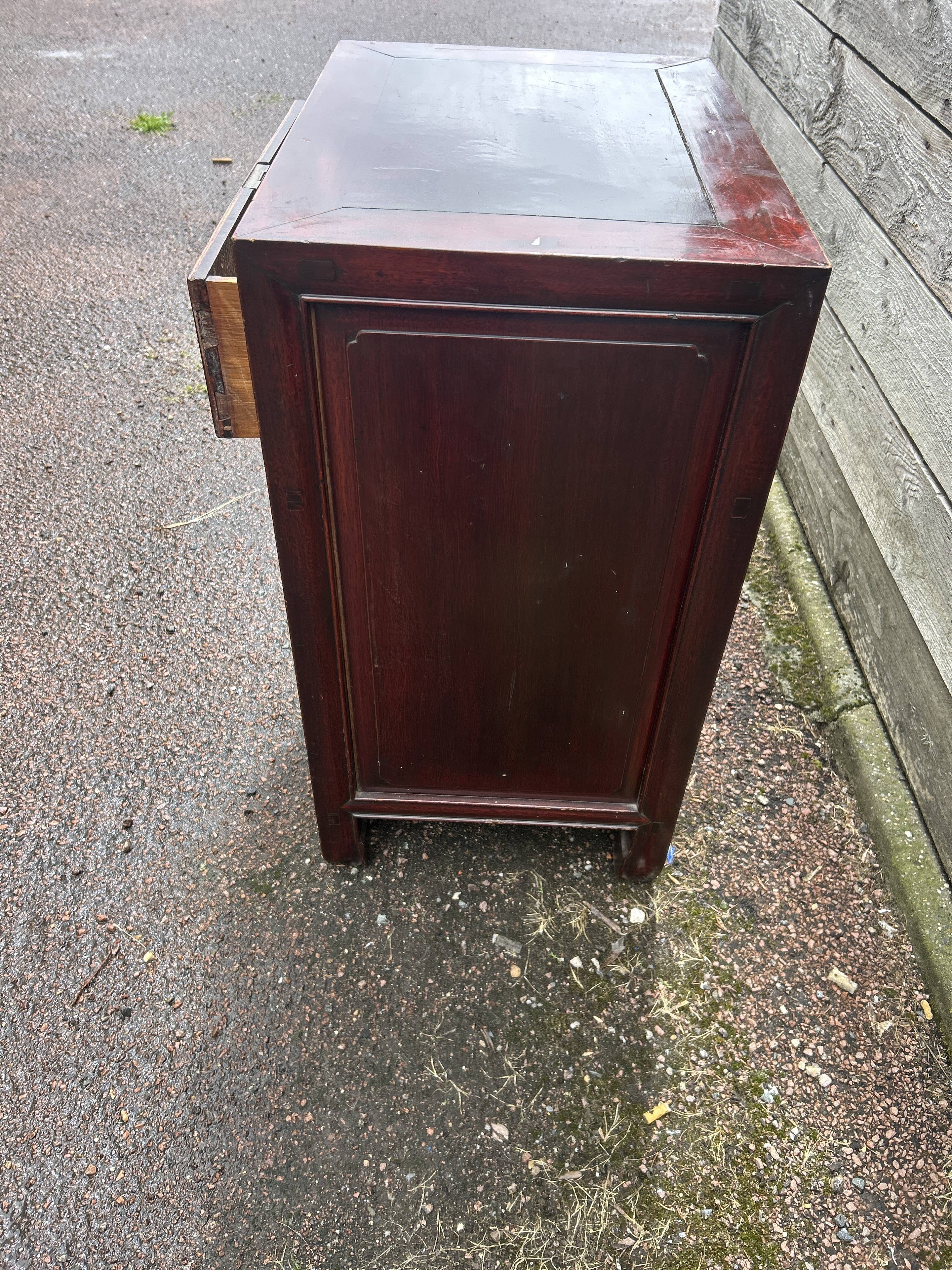 Small jam cupboard, Indonesian work.