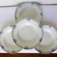 4 assiettes creuses vintage de St Amand 220643