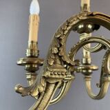 Lustre en bronze début du XXème siècle