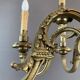 Bronze Chandelier Early 20th Century