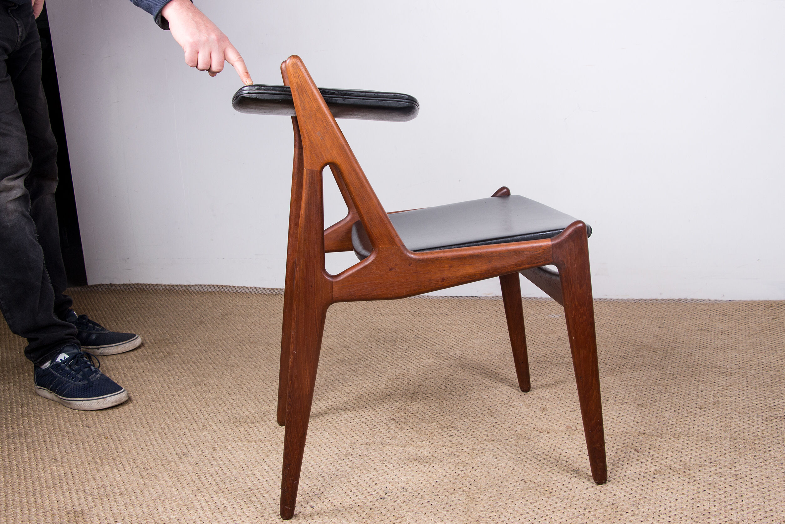 Suite of 4 chairs model "Ella" by Arne Vodder 1960