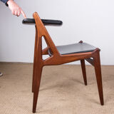 Suite of 4 chairs model "Ella" by Arne Vodder 1960