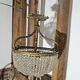 Napoleon III basket chandelier with tassels