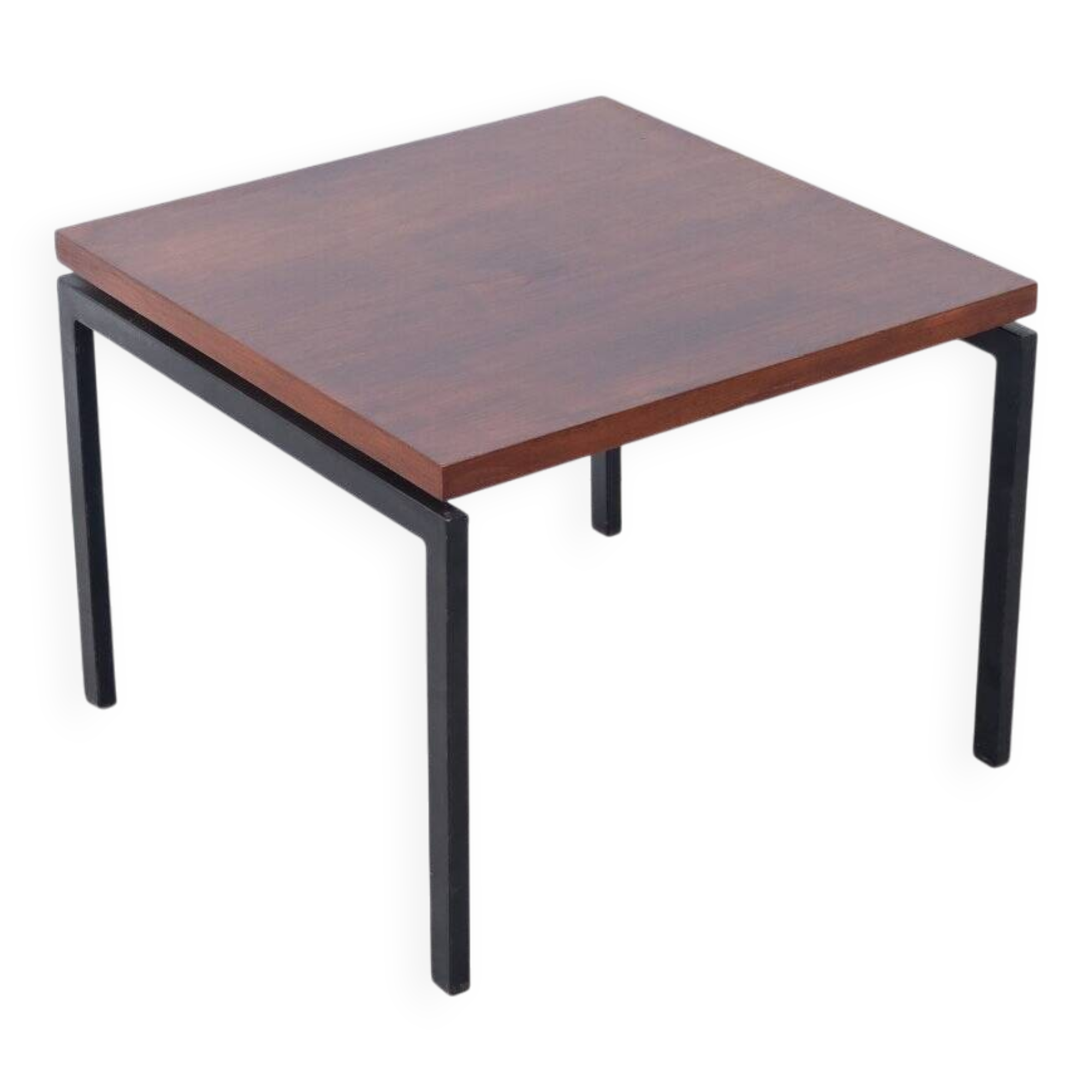 Teak and metal coffee table, Germany 1960