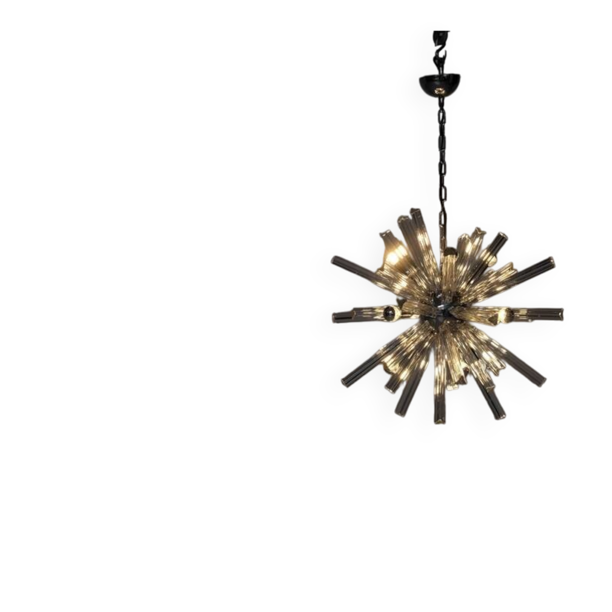 Murano glass Sputnik pendant light, Italy.