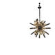 Murano glass Sputnik pendant light, Italy.