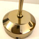 Vintage Fase adjustable wall lights in gold metal.