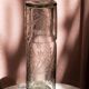 Carafe et verre en verre soufflé et gravé