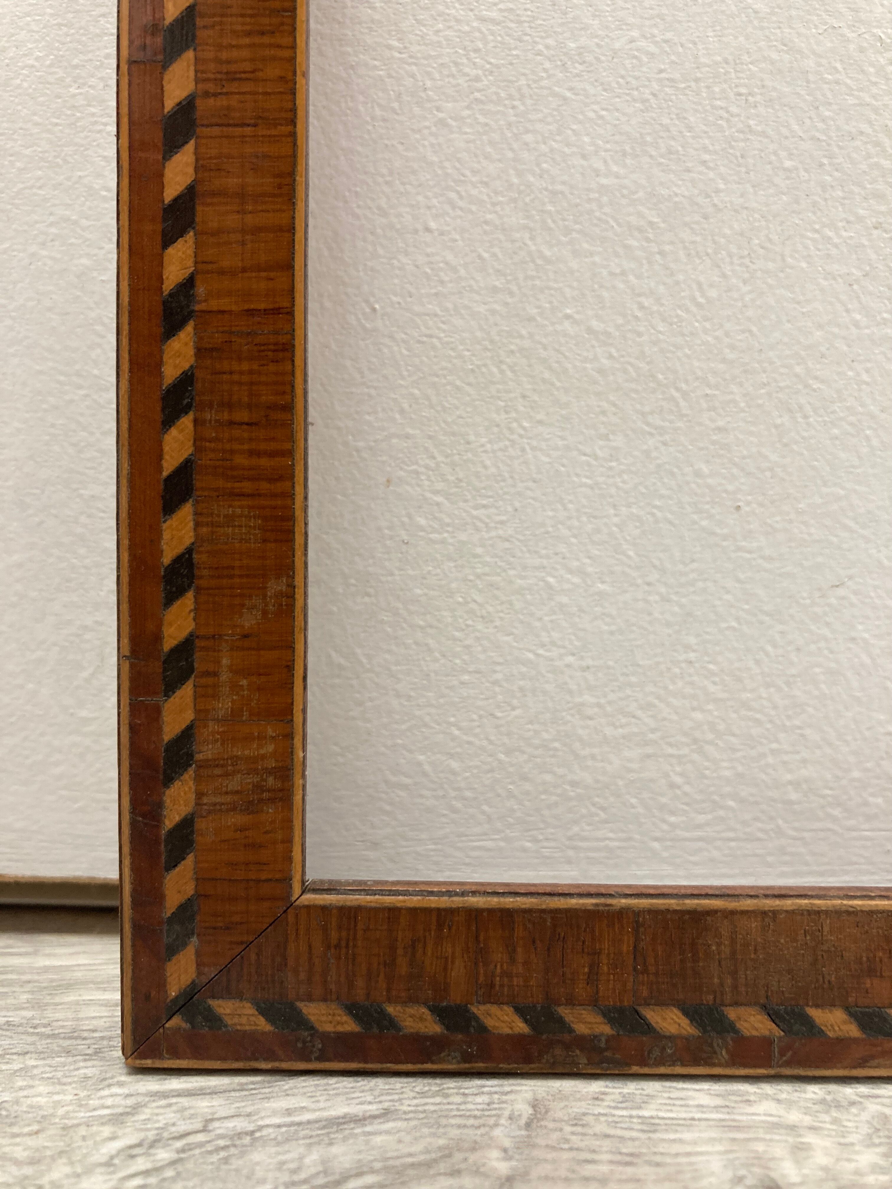 Vintage inlaid frame