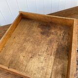 Desk with 1 drawer, oak top, 105x56cm