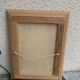 Painting signed J.Trillaut city scene framed vintage canvas 1969