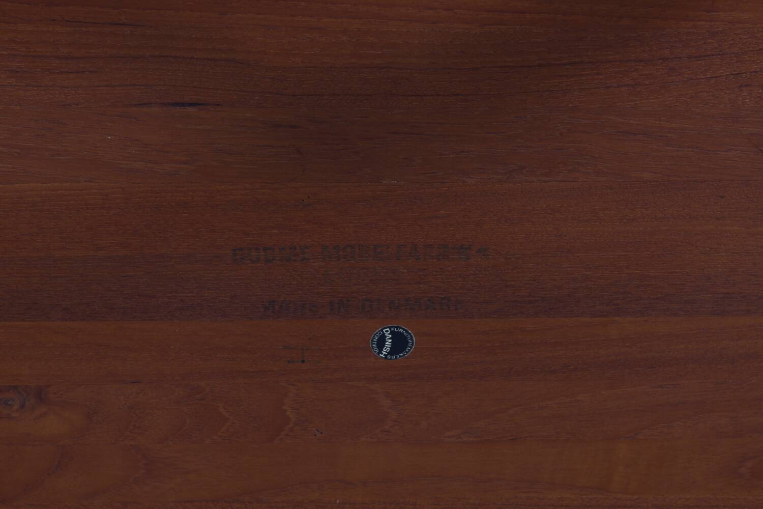 Dänischer Teakholz Coffeetable John Bone GUDME Vintage Couchtisch