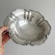 Plate, antique metal fruit bowl