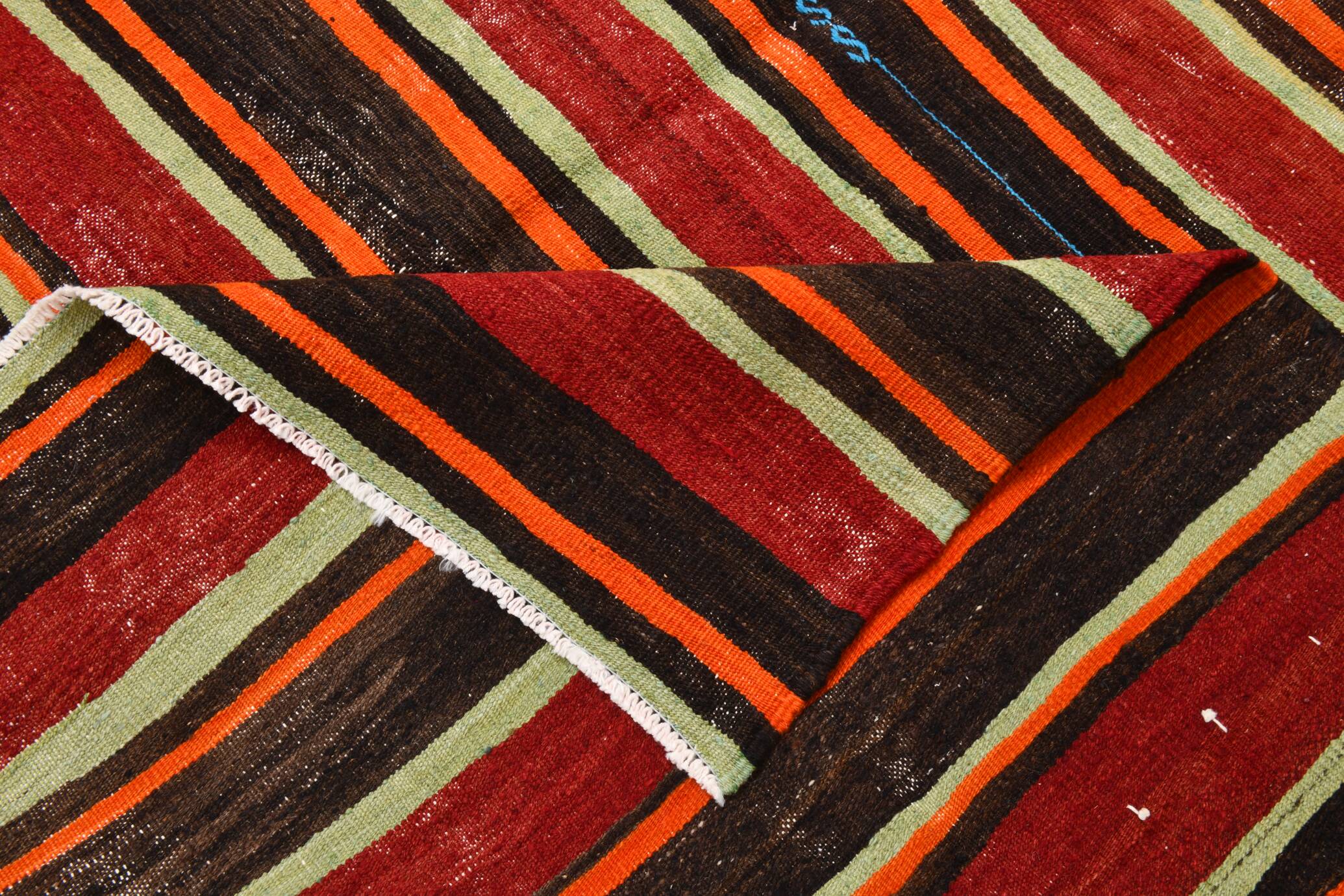 Turkish Kilim Rug, 191x274 Cm