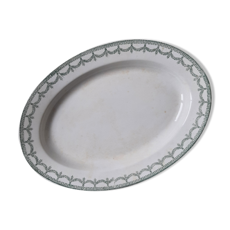 Oval dish frieze laurels model ney