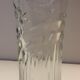 Vase en verre transparent