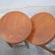 Vintage wooden bar stool by Baumann Editions