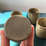 Series of pyrity stoneware tableware