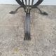 Table basse fer forgé epoque art deco 1930/40