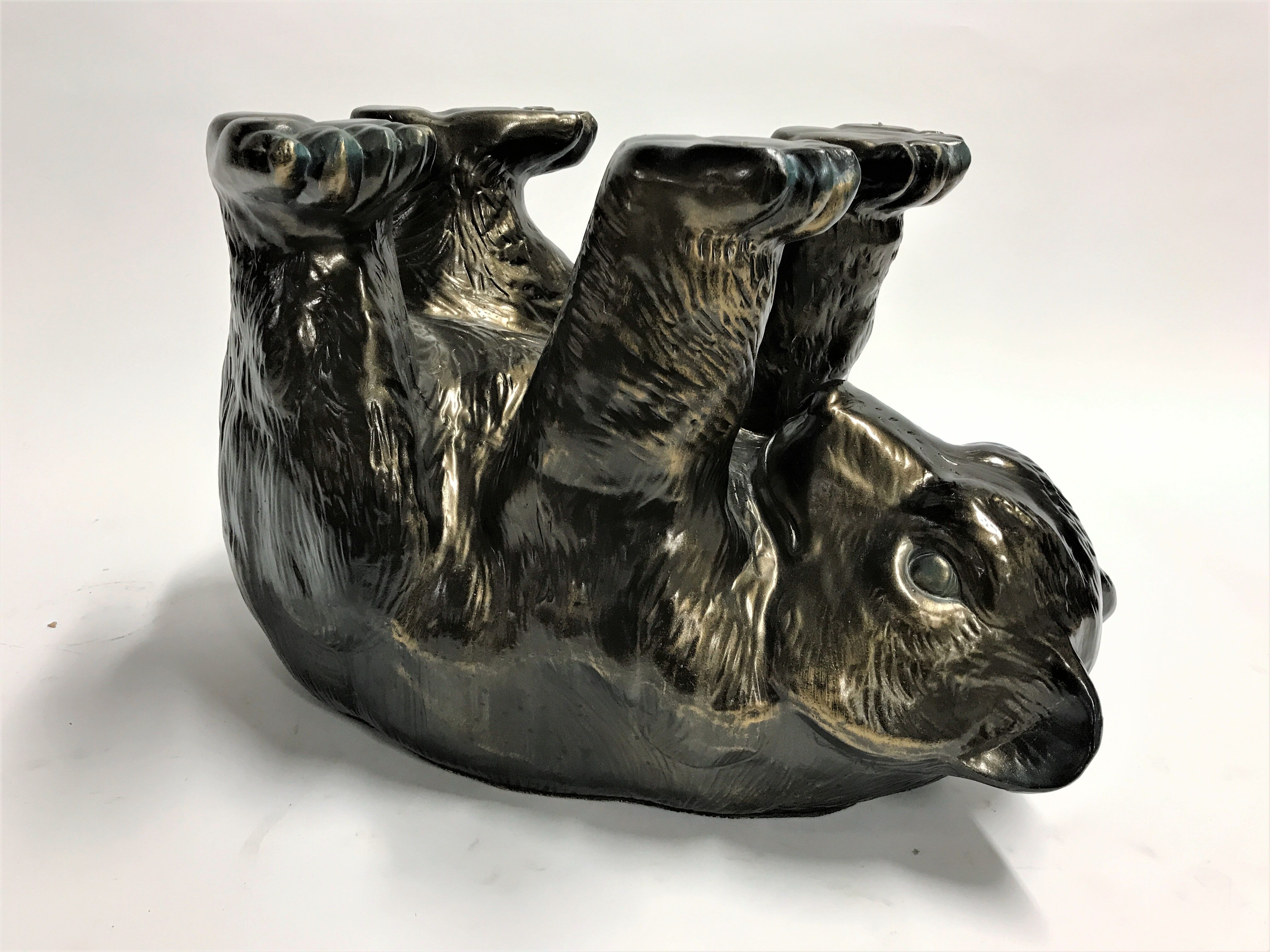 Black bear coffee table, 1970