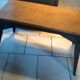 Table basse esprit industriel