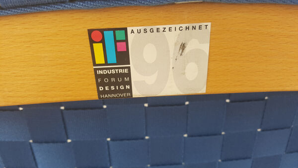 Fauteuil Thonet, années 90, édition spéciale pour IDF Hannovre, 1996