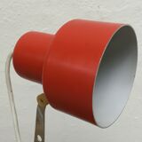 Pair of orange lamps