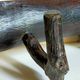 Art-Popular brutalist wall coat holder in solid wood