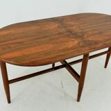 1960s Beech Dining Table, Czechoslovakia
